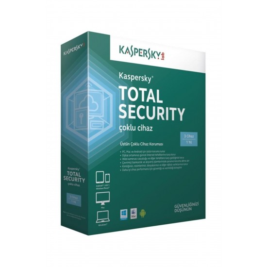 Total Securıty 3 Kullanıcı 1 Yıl