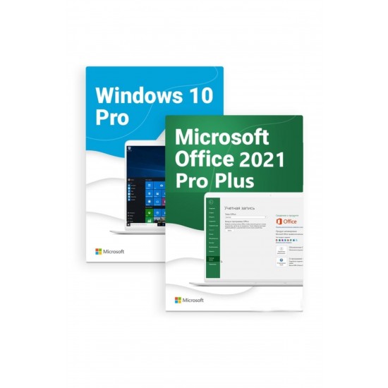 Windows 10 Pro + Office 2021 Pro Plus